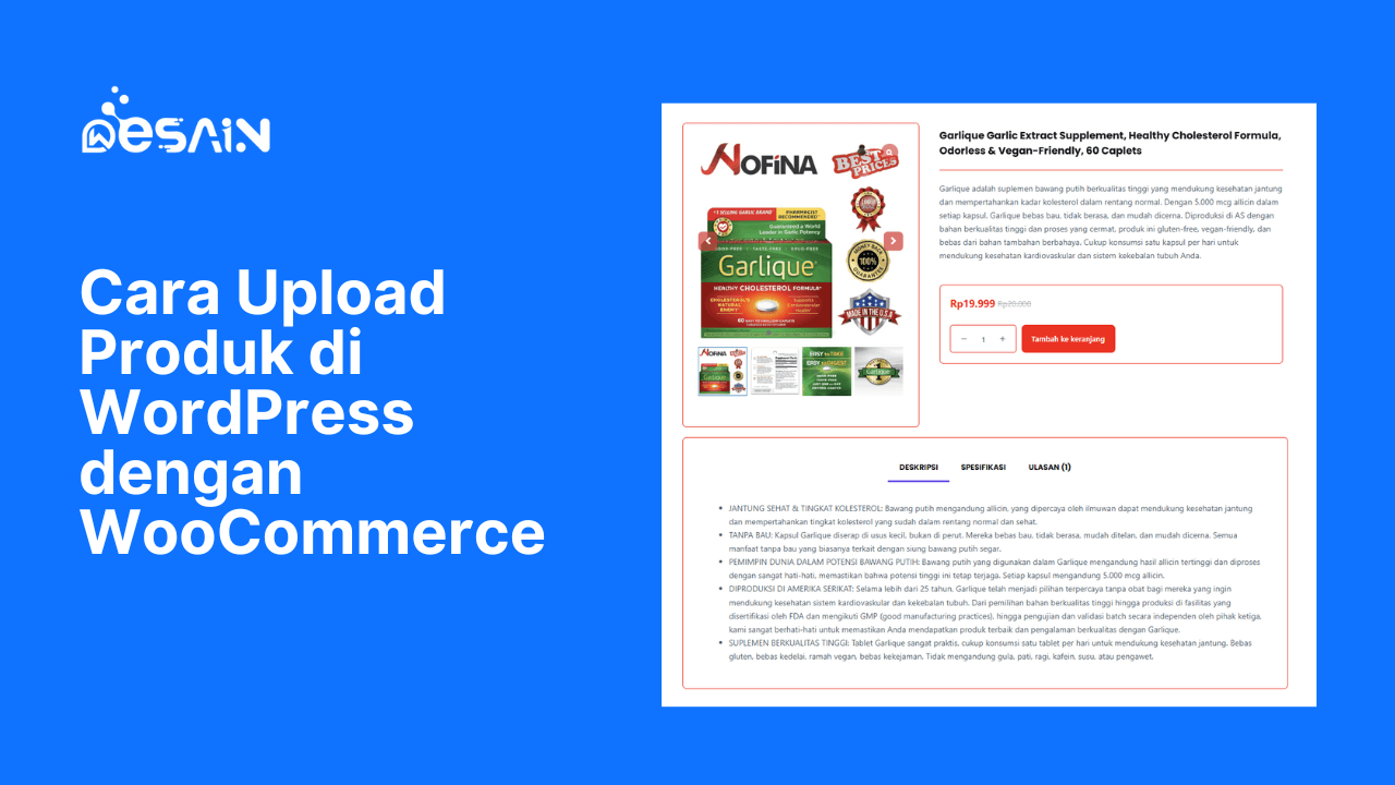 Cara Upload Produk di WordPress dengan WooCommerce