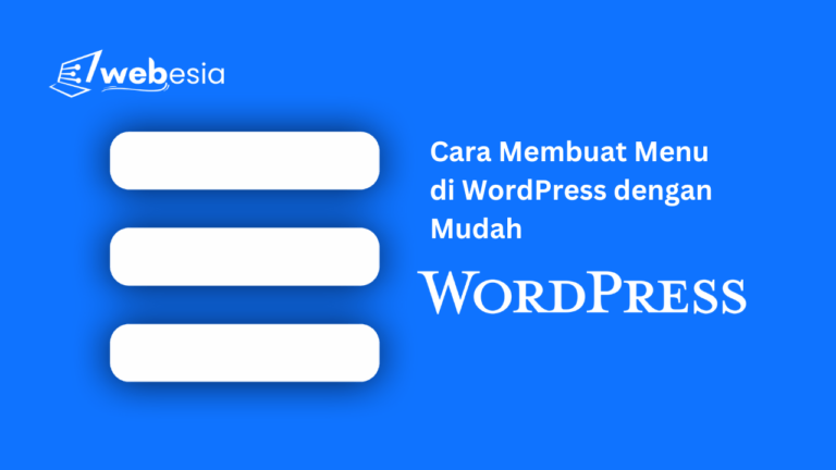 Cara Membuat Menu di WordPress