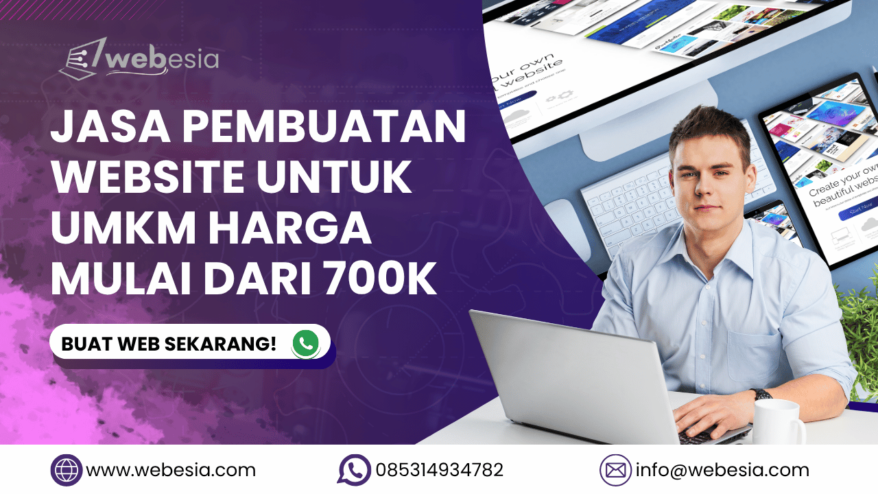 Jasa Pembuatan Website untuk UMKM dari WebEsia