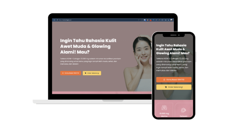 Landing Page NoniCollagen.com