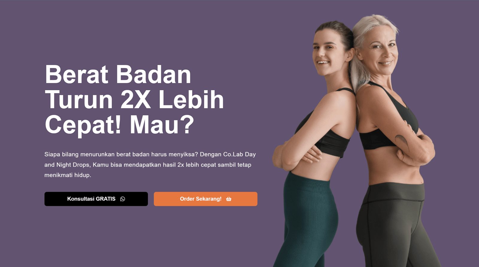 landing page
