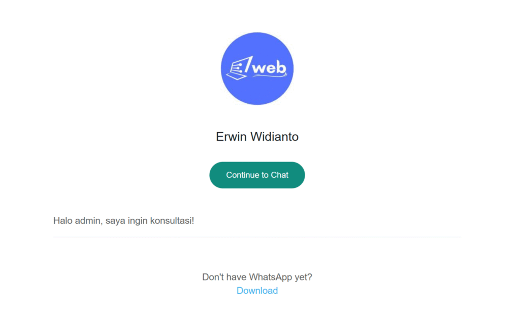 Cara Membuat Link Tombol WhatsApp Klik Langsung Chat 4 Cara Membuat Link WA Secara Otomatis