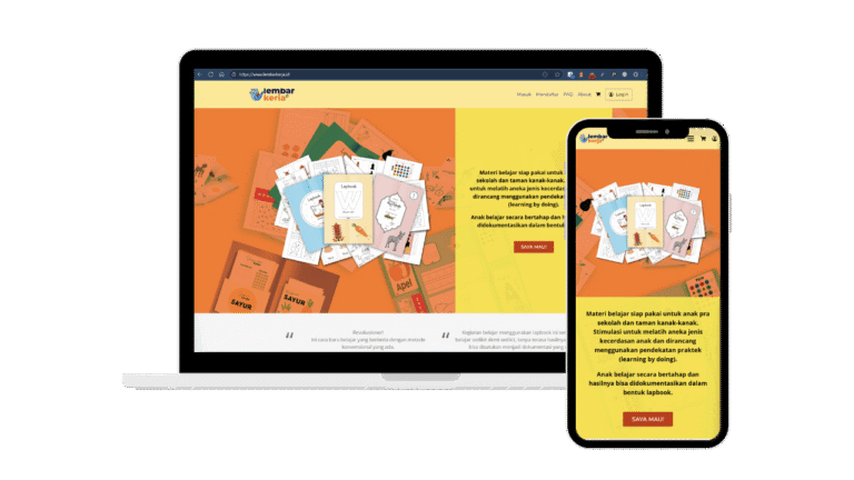 Portofolio Jasa Perbaikan Website Lembar Kerja