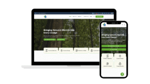Portofolio pembuatan website NBL Wood oleh webesia